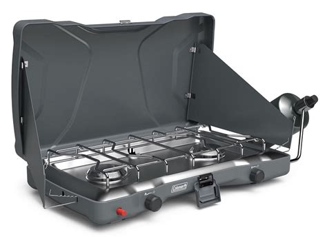 coleman gas stove triton portable propane gas camp stove
